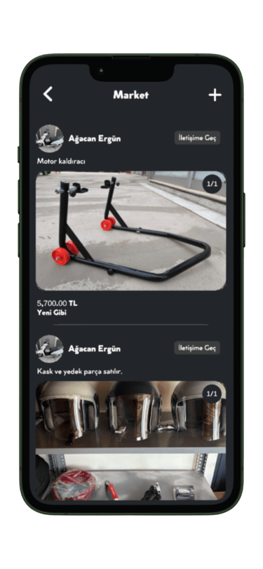 Kurye Portal Uygulama Görseli